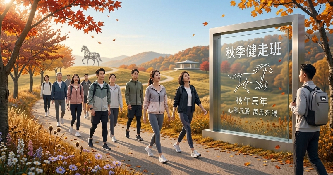 秋季健走班宣傳圖